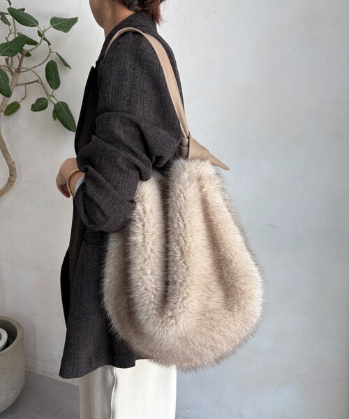 DouDou（ドゥドゥ） ショルダーバッグ バッグ ワンハンドルエコファー