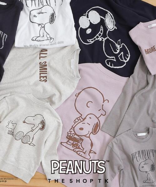 THE SHOP TK トレーナー スウェット PEANUTS ／ ピーナッツ スヌーピー