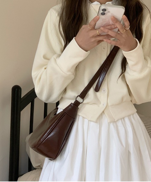 gossip!ロサンゼルス ショルダーバッグ バッグ Y2K ハーフムーンバッグ