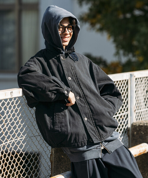 NAUTICA（ノーティカ） ブルゾン アウター 中綿 クラッシュド ダック