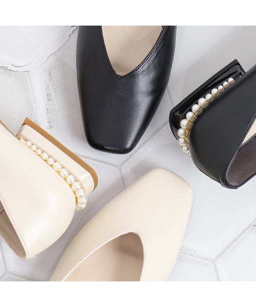 artemis by DIANA（アルテミス by ダイアナ） パンプス パールヒール V