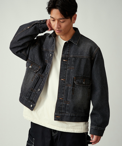 B.C STOCK（ベーセーストック） デニムジャケット gジャン 12.5oz