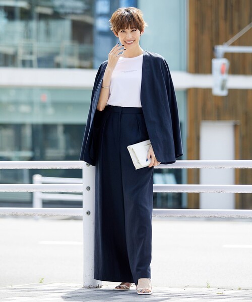 ICB（アイシービー） ジャケット ノーカラージャケット 「洗える