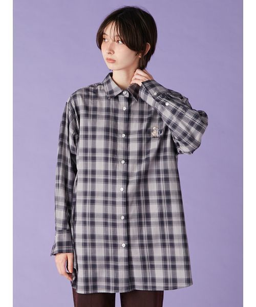 LILY BROWN（リリーブラウン） ブラウス シャツ Lily Bearチェック