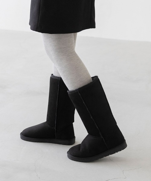 mooimooi（モーイモーイ） ブーツ 防寒 撥水 ふわふわ フェイク ファー