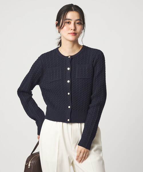 green label relaxing（グリーンレーベルリラクシング） カーディガン