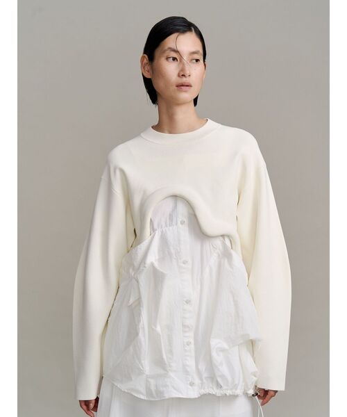 UN3D.（アンスリード） キャミソール DECONSTRUCTION DOCKING SHIRT