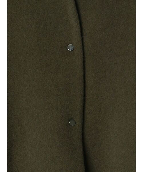 ELENDEEK（エレンディーク） ノーカラーコート コート フォルム