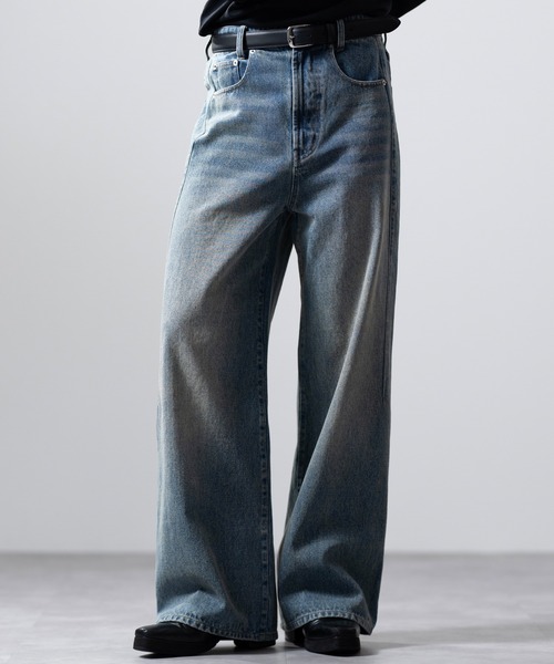 CLEL（クレイル） ジーンズ 「CLEL」Relief Straight Denim Pants