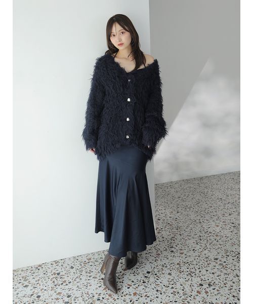 SNIDEL（スナイデル） カーディガン シャギーカーディガン レディース