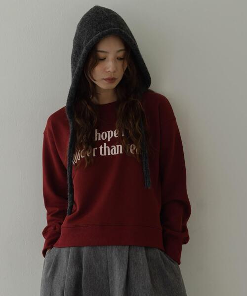URBAN RESEARCH Sonny Label トレーナー スウェット メッセージロゴ