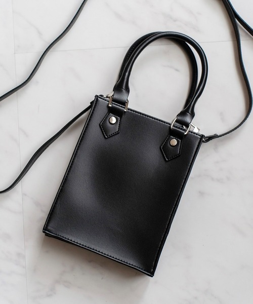 DEVICE（デバイス） ショルダーバッグ 2way スクエア ミニ ショルダー