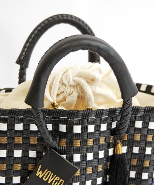 かごバッグ カゴバッグ WOVEN (ウーヴン) /ミニトート メキシコ製 ミニ