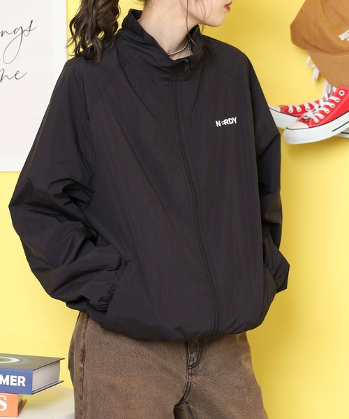 NERDY ナイロンジャケット シアウィンドブレーカー メンズ レディース