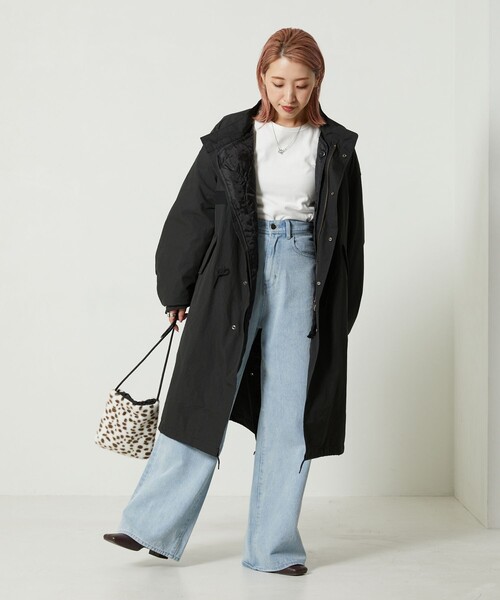 FREAK'S STORE（フリークスストア） モッズコート フリ- オリーブ