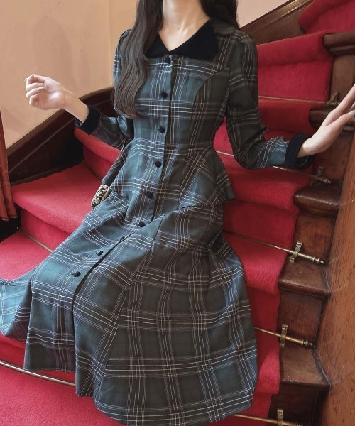 an another angelus（アンアナザーアンジェラス） ワンピース 別珍