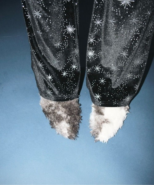 musubore（ムスボレ） パンプス pointed toe fur mule / ポインテッド