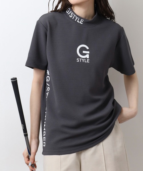 FUNALIVE（ファンアライブ） tシャツ ドライ モックネック ロゴ 半袖T