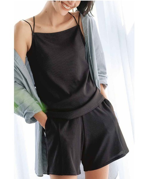 IEDIT（イディット） 水着 福田麻琴さんコラボ リブ素材のスイムウェア