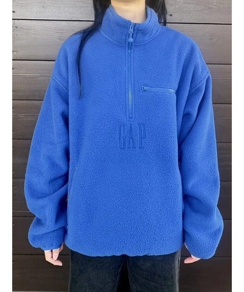 GAP（ギャップ） トレーナー スウェット ボア オーバーサイズ ハーフ