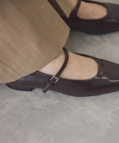 ADAM ET ROPE'（アダムエロペ） パンプス メリージェーンスクエア