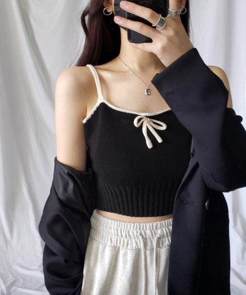 me+em select（ミームセレクト） キャミソール 「 2color 」ミニ