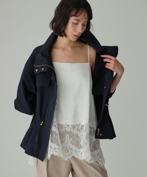 BABYLONE（バビロン） キャミソール ヘムレースキャミソール