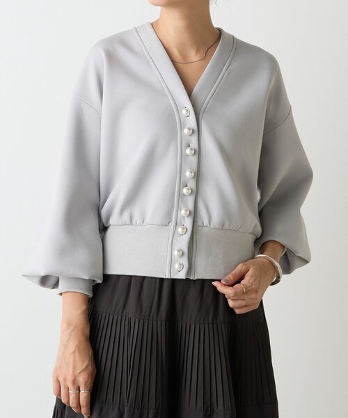 BEARDSLEY（ビアズリー） カーディガン パール釦ダンボール