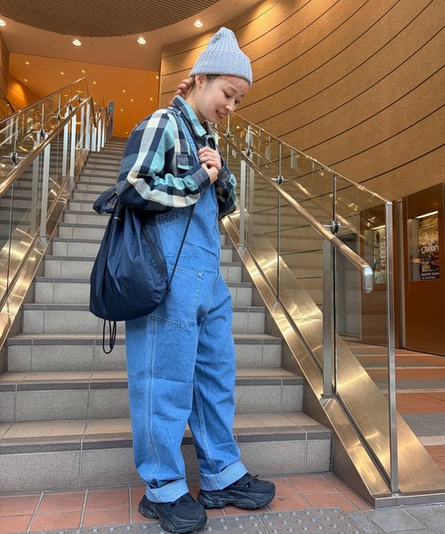 GREEN BOWL（グリーンボウル） オーバーオール サロペット グリーン