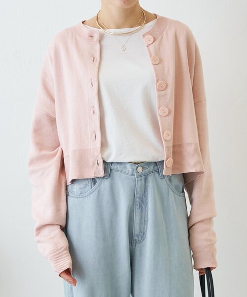 BEARDSLEY（ビアズリー） カーディガン ショートカーデ レディース