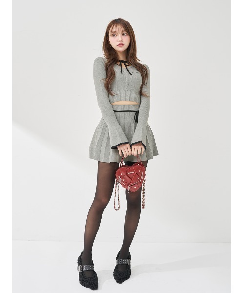 Darich（ダーリッチ） ワンピース ウエストオープンリボンデザイン