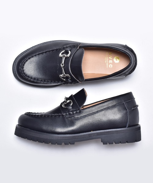 SVEC（シュベック） ローファー チャンキーソール ビットローファー