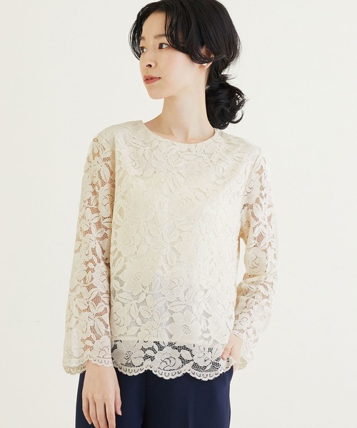 DRESS LAB（ドレスラボ） ブラウス シャツ 「手洗い可/フォーマル