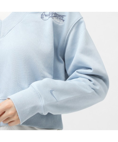 NIKE（ナイキ） トレーナー スウェット NSW PHNX FLC CROP VNECK L/S