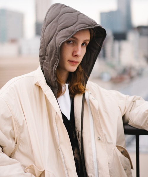 JUGLANS（ユグランス） モッズコート コート Revo. CN ツイルフード