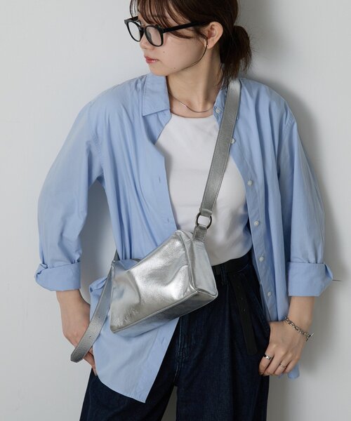 russet（ラシット） ショルダーバッグ バッグ レザースクエア