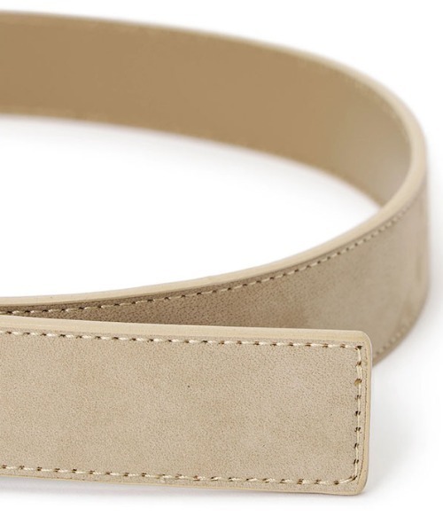 ETRE TOKYO（エトレトウキョウ） ベルト ヌバックレザースクエア