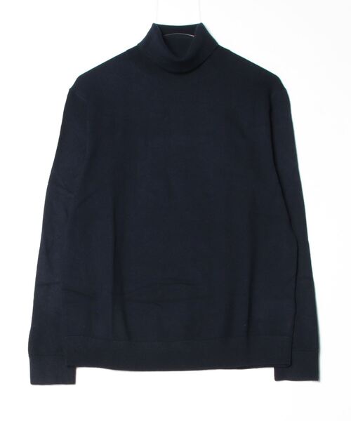 セーター ニット イタリアンメリノ タートルネックセーター メンズ