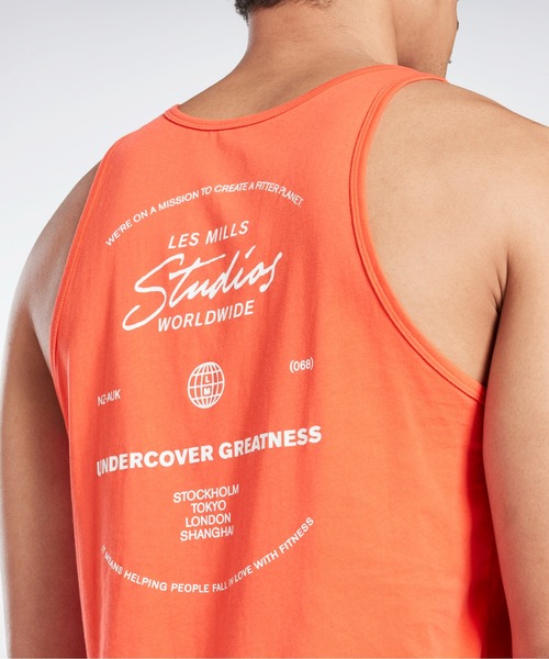 Reebok（リーボック） タンクトップ レズミルズ グラフィック タンク