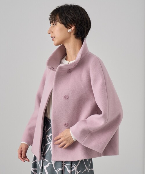 ANAYI（アナイ） コート アウター ウールビーバーショートコート