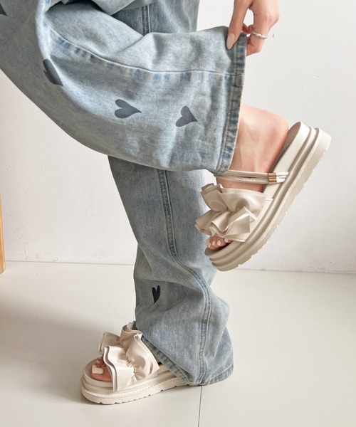 Shoes in Closet（シュークロ） サンダル 軽量厚底 2WAY ボリューム