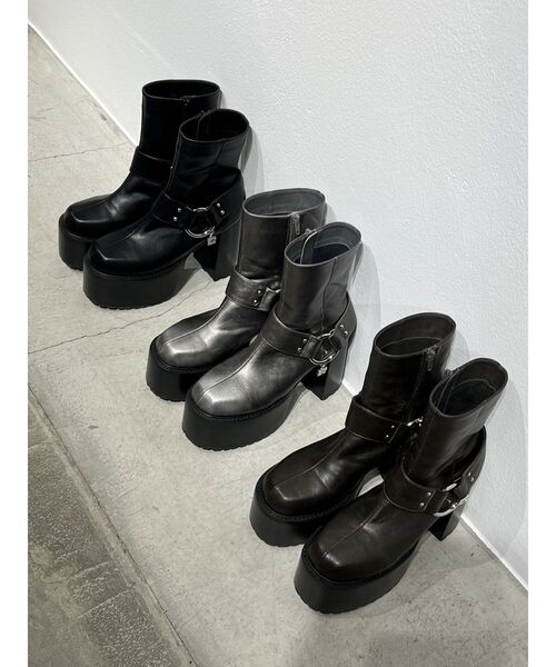 EMODA（エモダ） ブーツ チャームバルキーブーツ レディース