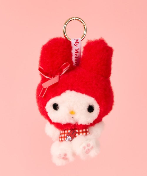 sanrio（サンリオ） キーホルダー 「 」 マイメロディ レトロ 赤