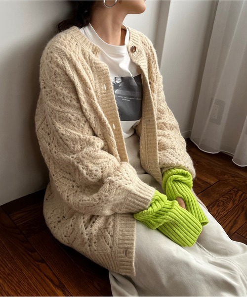 LOWRYS FARM（ローリーズファーム） ニットカーディガン FREE