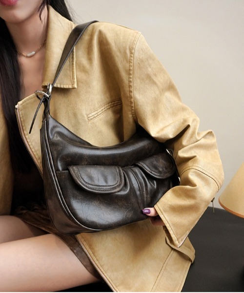 FREE STYLISTS ショルダーバッグ バッグ Y2K アウトポケット