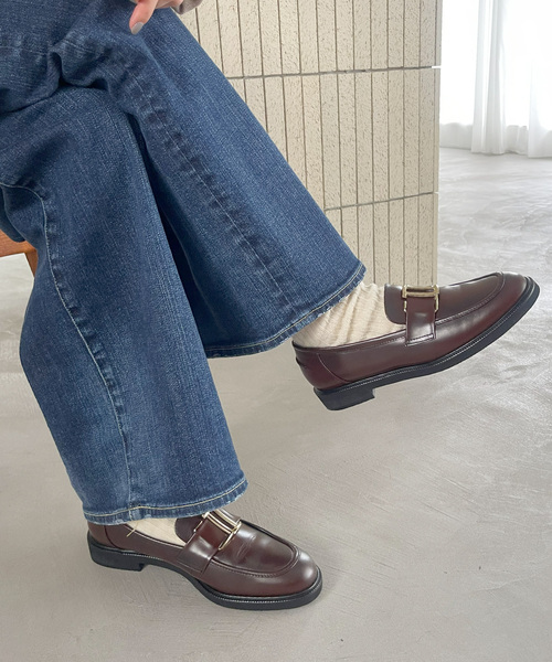 LE TALON（ル タロン） ローファー 「追加」レザーメタルモチーフ