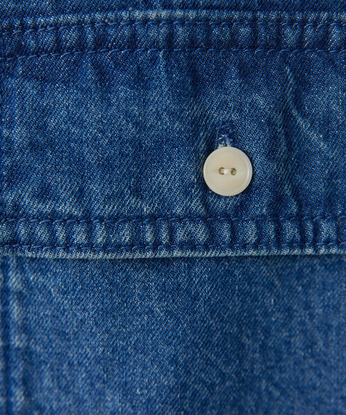 GALLARDAGALANTE（ガリャルダガランテ） ブラウス シャツ デニムシャツ