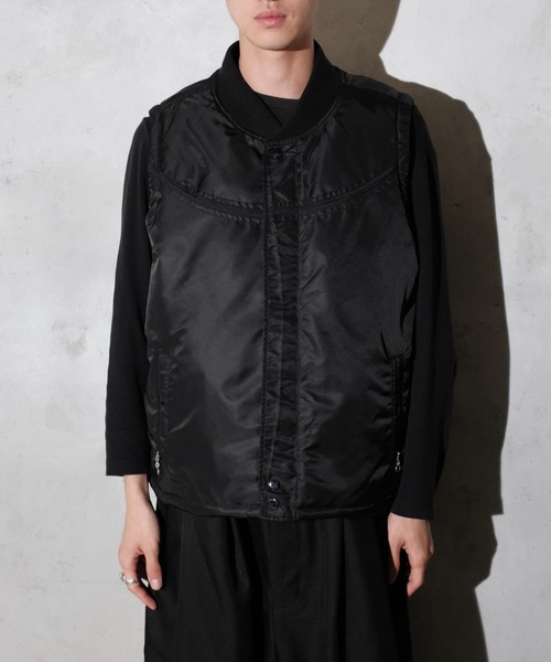 TOWNCRAFT（タウンクラフト） ベスト ジレ タウンクラフト / BLACK