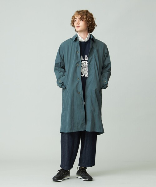 J.PRESS YORK STREET ステンカラーコート コート 「UNISEX」ナイロン
