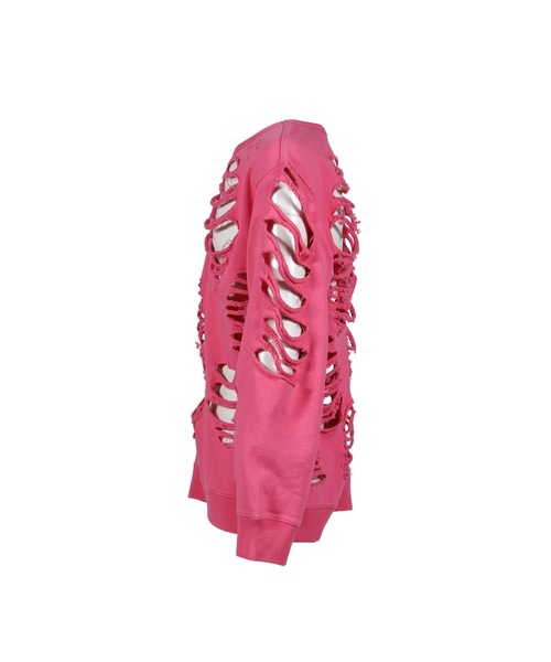 JUN/NAKAYAMA（ジュンナカヤマ） トレーナー スウェット DISTRESSED